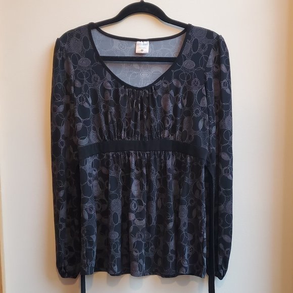 Motherhood Maternity Tops - Motherhood Maternity Tie-Back Top Size Small